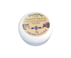 Dentipet Toothpaste Oral Pet Care for Cats Dogs Chicken Flavour - (P3065)