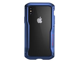 Element Case Vapor-S MIL-SPEC Aluminium Rugged Bumper Case For iPhone XS Max - Blue