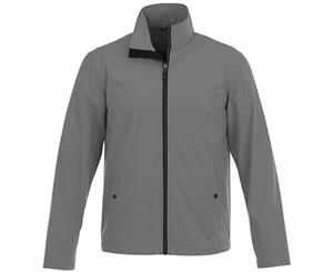 Elevate Karmine Mens Softshell Jacket (Steel Grey) - PF2227