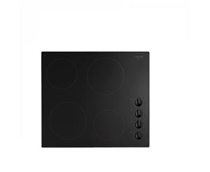Euro Cooktop (Electric) 600mm Black Glass ECT600CB