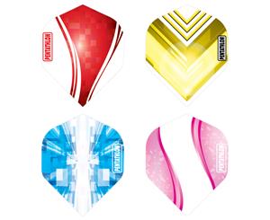 FORMULA Pentathlon Emblem Standard Dart Board Darts Flights 4 Sets