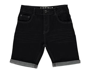 Firetrap Boys Denim Shorts Junior - Petrol