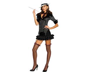 Gangster Doll Adult 1920s Costume