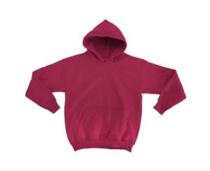 Gildan Heavy Blend Childrens Unisex Hooded Sweatshirt Top / Hoodie (Garnet) - BC469