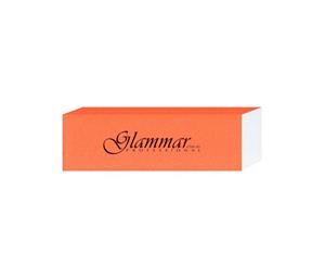 Glammar Nail File Block Orange 5Pk