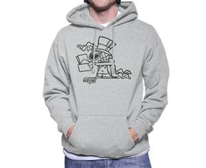 Grimmy Magician Men's Hooded Sweatshirt - Heather Grey