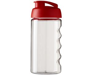 H2o Bop 500Ml Flip Lid Sport Bottle (Transparent/Red) - PF2852