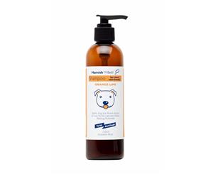 Hamish McBeth 250ml Organic Shampoo Staffie Short Coat Orange Lime