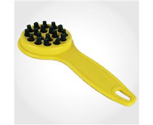 Hand-Held No-Rust Fish Scaler (Yellow)