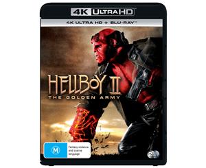 Hellboy 2 The Golden Army 4K Ultra HD Blu-ray Digital Download UHD Region B