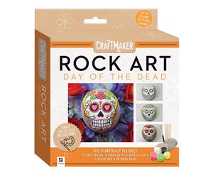 Hinkler Craftmaker Rock Art Day of the Dead Craft Kit