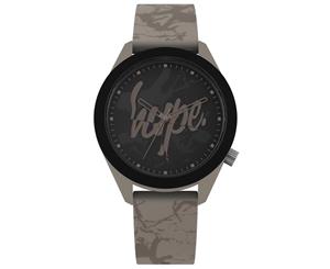 Hype Brown And Black Cracked Marble Watch