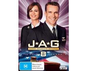 JAG The Complete Eighth Season 8 DVD Region 4