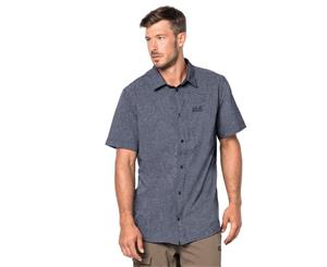 Jack Wolfskin Mens Barrel Shirt - Pebble Grey