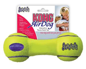 KONG Dog Toy Airdog Squeaker Dumbbell Small (Asdb3) (KDASDB3)