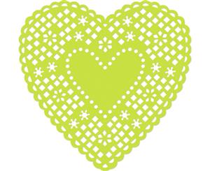 KaiserCraft Die Heart Doily