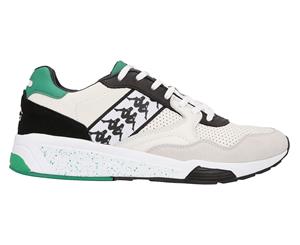 Kappa Men's Authentic 222 Banda Luxor 1 Shoe - White/Green