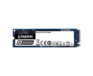 Kingston A2000 250GB M.2 NVMe Gen 3 X 4 Internal Solid State Drive  Read up to 2000MB/s  Write up to 1100MB/s 5 Years WarrantySupports a full-secu