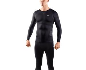 LP Support - Men's Shoulder Support Compression Top L/S - Black