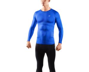 LP Support - Men's Shoulder Support Compression Top L/S - Blue