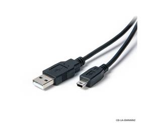 Laser 2m USB 2.0 Type A to Type B Mini Cable Male to Male