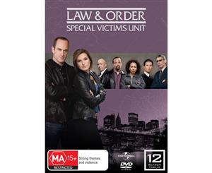 Law and Order Special Victims Unit Season 12 DVD Region 4