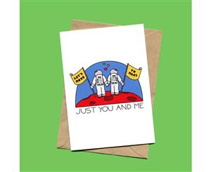 Let's Move to Mars (Just You and Me) Card