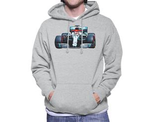 Lewis Hamilton AMG F1 W10 Monte Carlo Men's Hooded Sweatshirt - Heather Grey