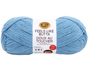 Lion Brand Feels Like Butta Bonus Bundle Yarn-Dusty Blue