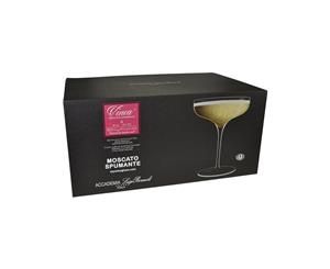 Luigi Bormioli Set 6 Vinea Moscato Spumante Glasses 300ml Set 6