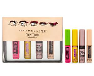 Maybelline Countdown Mini Mascara 4-Piece Kit - Black