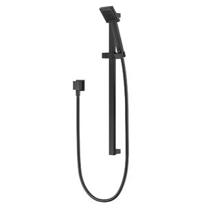 Methven WELS 3 Star 9L/min Black Shower Rail