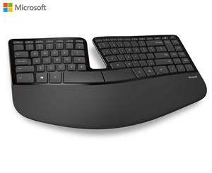 Microsoft Wireless Sculpt Ergonomic Desktop Keyboard & Mouse - Black