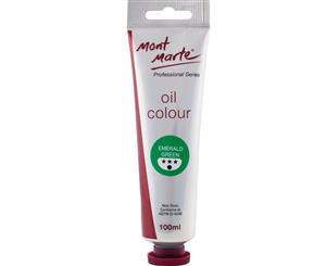 Mont Marte Oil Paint 100ml Tube - Emerald Green