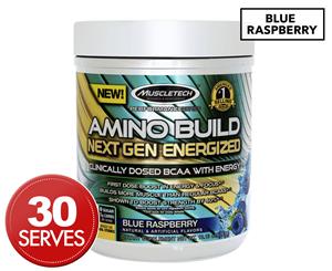 MuscleTech Amino Build Next Gen BCAA Blue Raspberry 287g