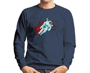 NASA Free Flight Astronaut Men's Sweatshirt - Navy Blue