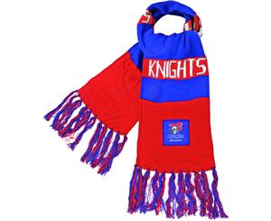 Newcastle Knights Traditional NRL Bar Scarf Warm Winter Neckwear