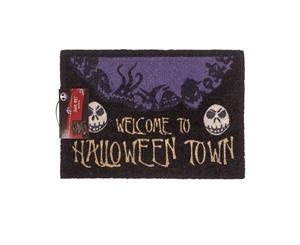 Nightmare Before Christmas Halloween Town Door Mat (Multicoloured) - NS5110