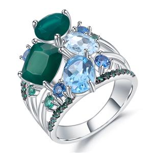 Olivia Yip - Green Charm Is Unlimited Women's Ring