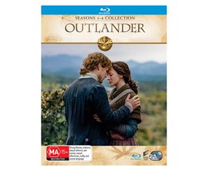 Outlander Seasons 1-4 Box Set Blu-ray Region B