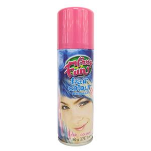 Party Fun Coloured Hairspray 125ml Pink Styling Temporary Colour Spray