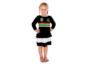 Penrith Panthers NRL Girls Long Sleeve Dress Sizes 2-6