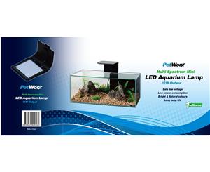 Petworx Led Lamp 12W Multi Spectrum 6500K Planted Aquarium Light Rgb