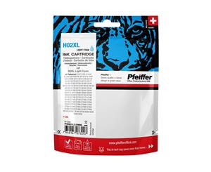 Pfeiffer Ink Cartridge Compatible With Hp 02xl Light Cyan (Reman)