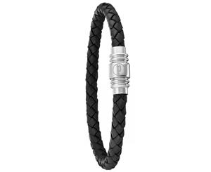 Police mens Leather bracelet PJ.25890BLB-01-L