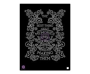 Prima Marketing Stencil 9.5 Inch X12 Inch The Best Thing About Memories Is...