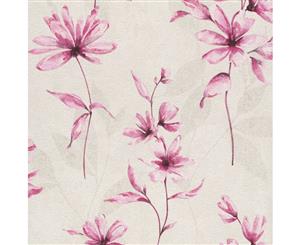 Rasch Lucera Floral Wallpaper Pink (608472)