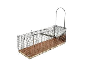 Rat Trap Case 27cm Bainbridge Live Capture Method Humane Galvanised Wire