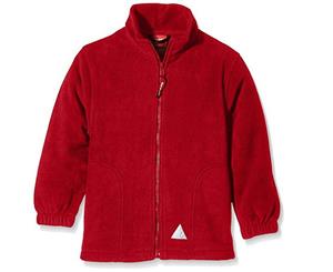 Result Core Childrens/Kids Micron Fleece Jacket (Red) - BC851