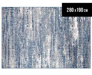 Rug Culture 280x190cm Chelsea Doris Super Soft Power Loomed Modern Rug - Grey